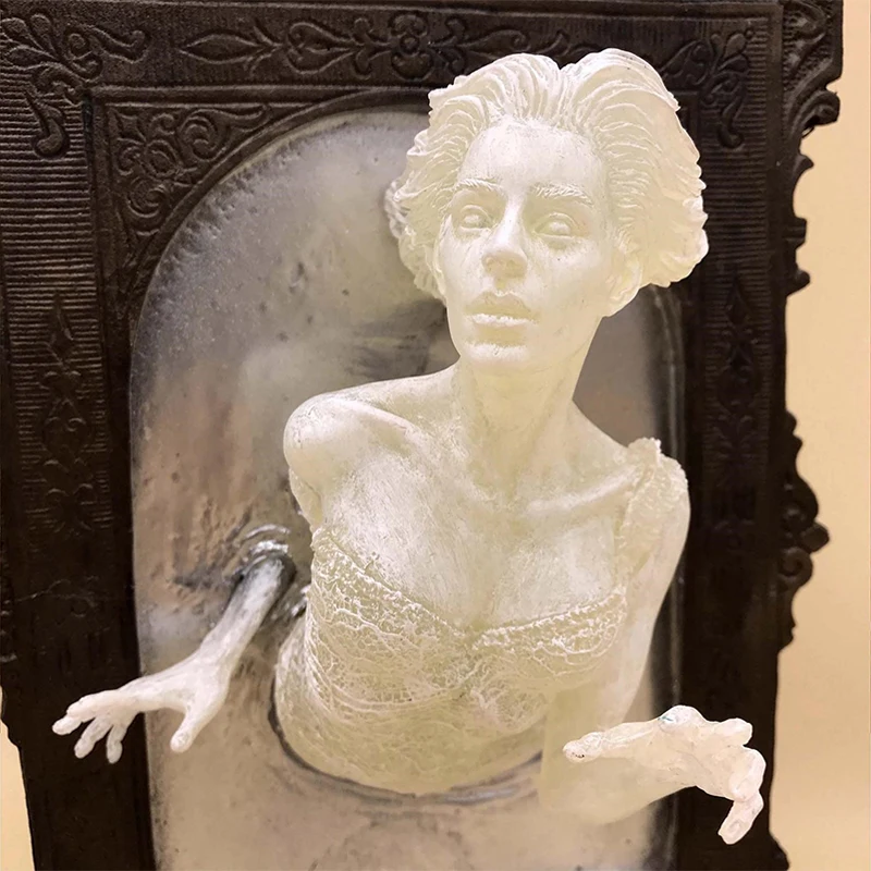 Photo Booth Frame - New Halloween Ghost Mirror Wall Resin