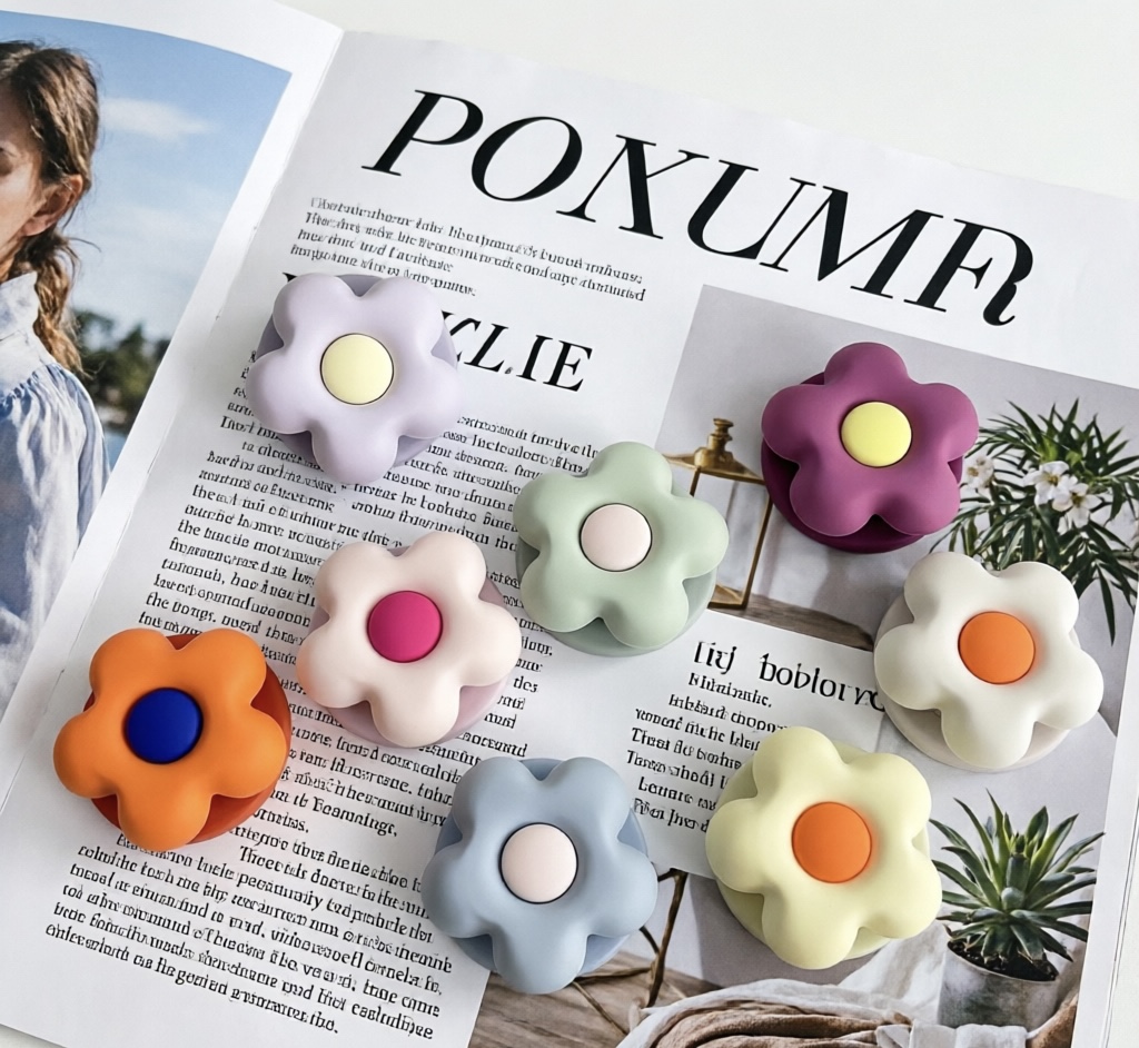 Cute Matte Flower Silicone Pho - Event Support 评论和价格