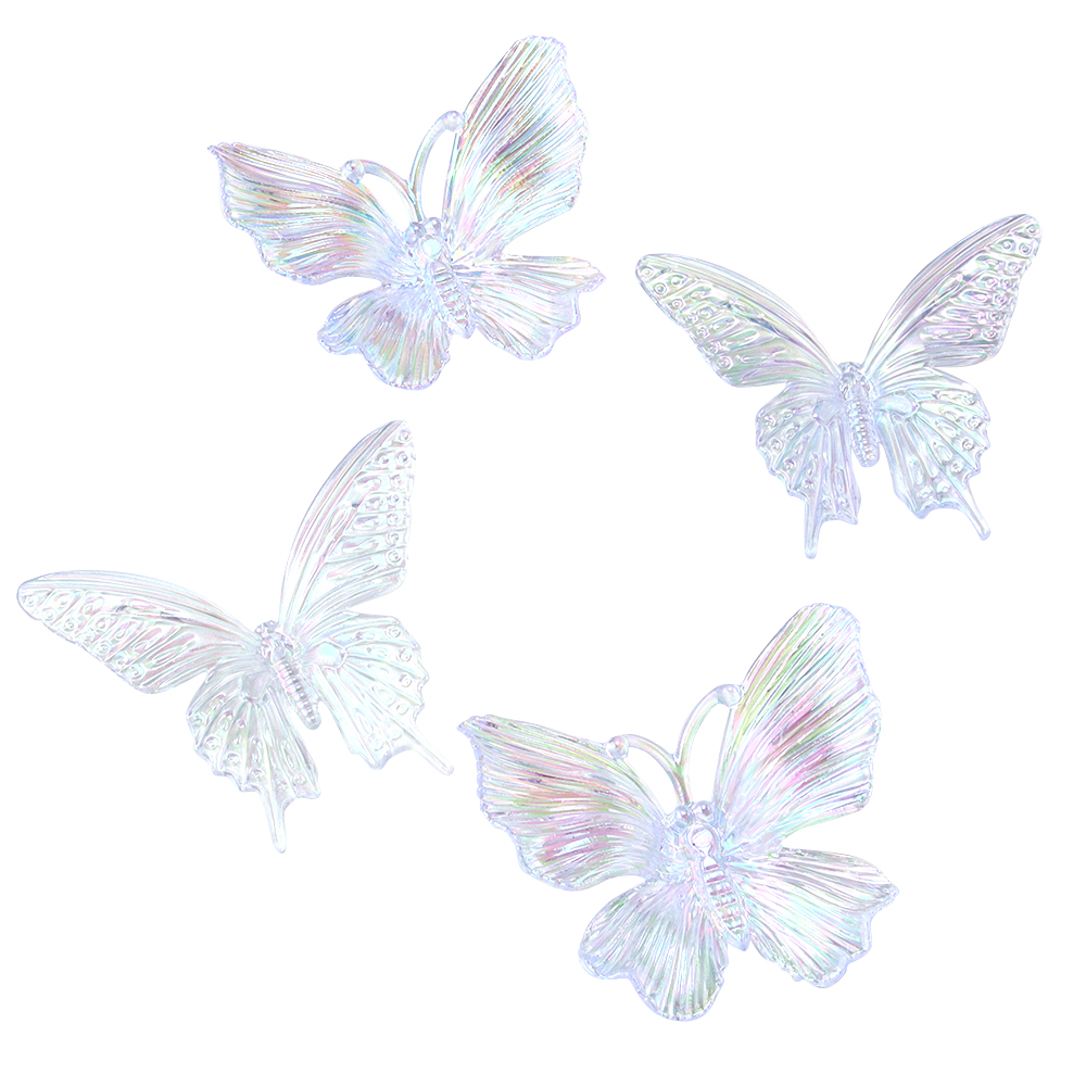 5pcs Acrylic Butterfly Gradien - Event Suppliers 评论和价格