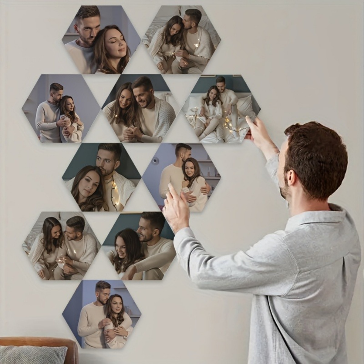 Custom Wall Decor — Modern Hex - Eve Party 评论和价格