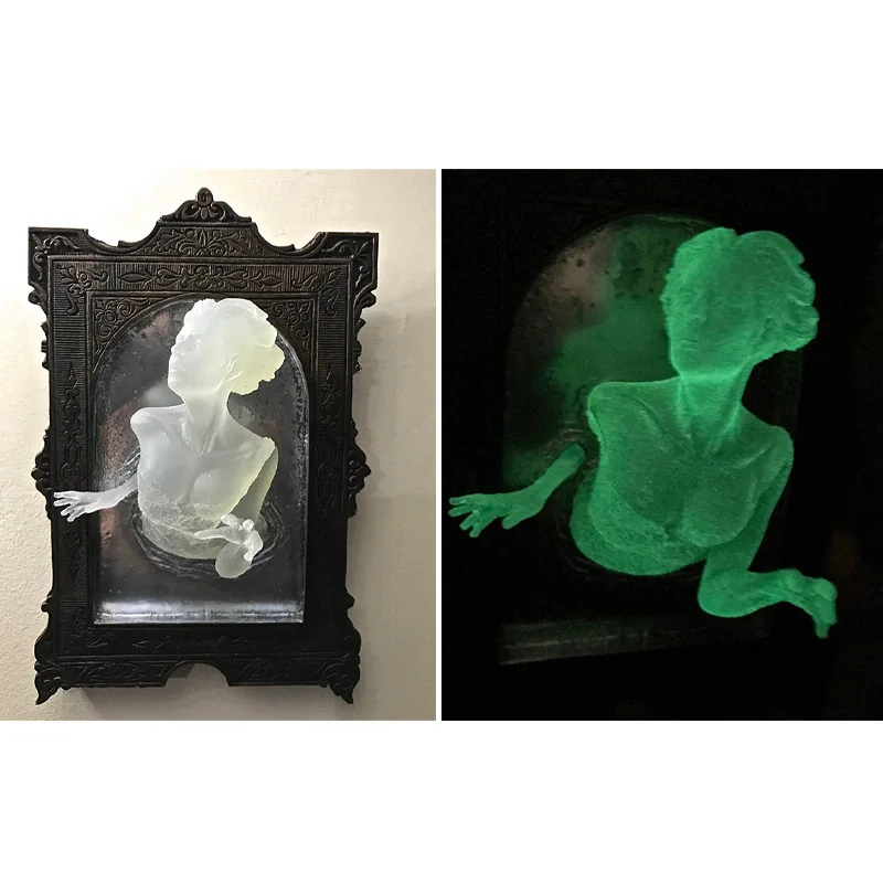 New Halloween Ghost Mirror Wal - Photo Booth Frame 评论和价格