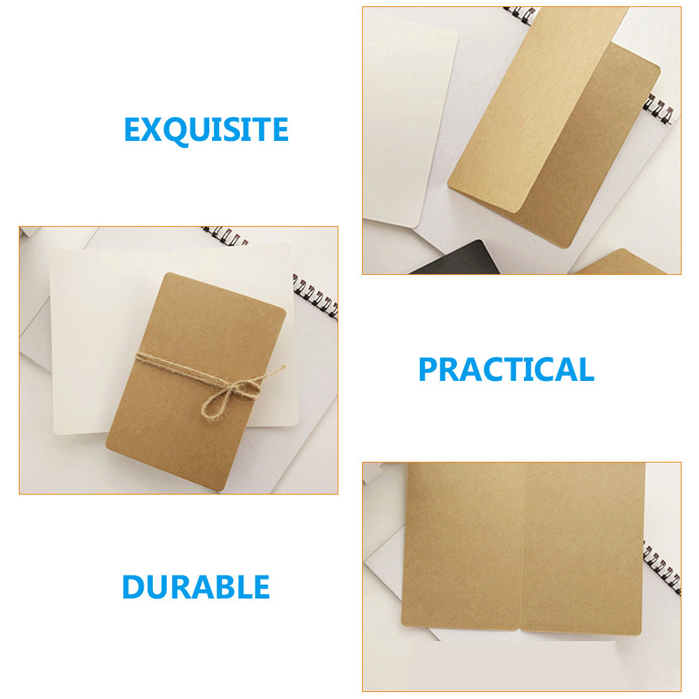 20Pcs Rustic Blank Note Cards  - Papercraft Supply Invitation 评论和价格
