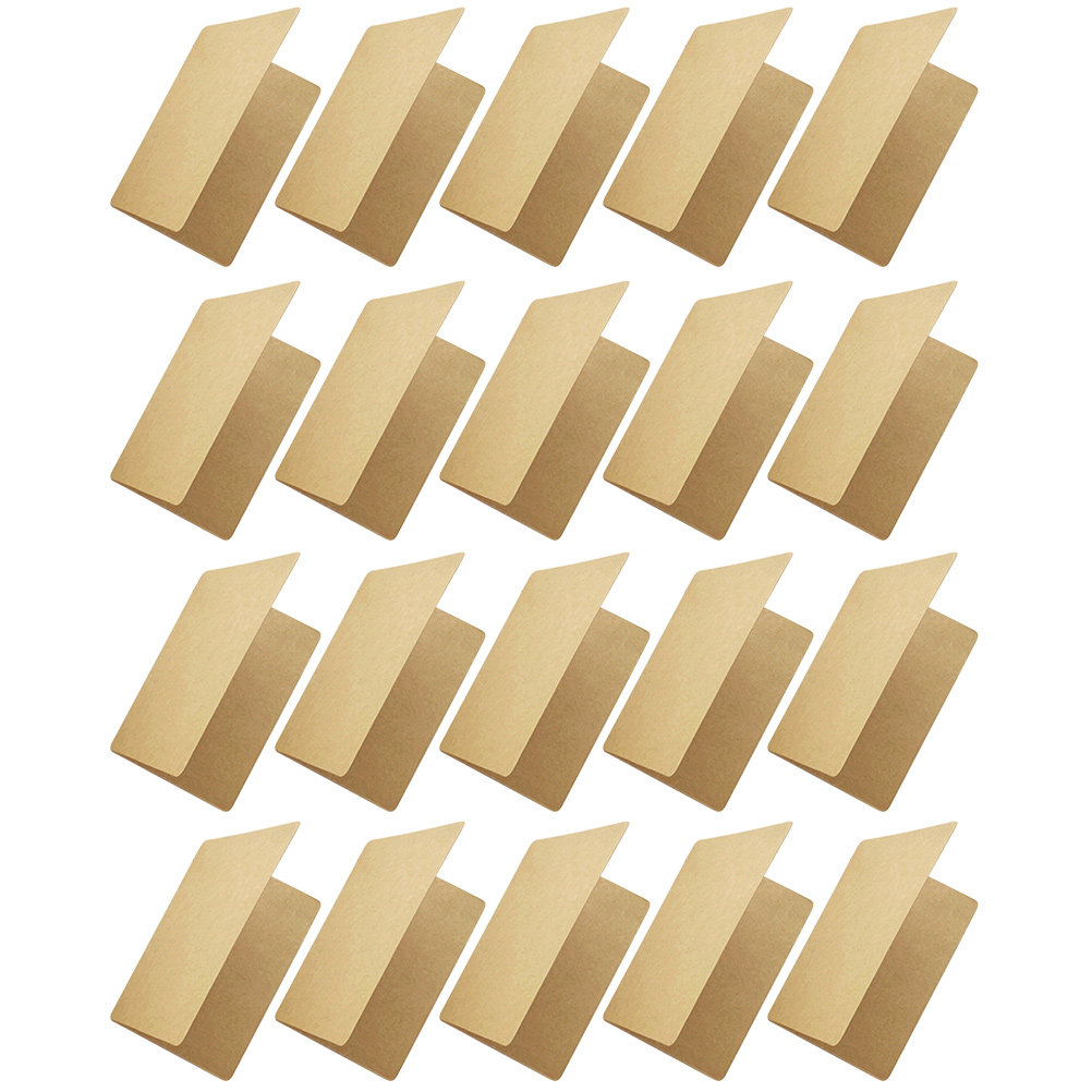 20Pcs Rustic Blank Note Cards  - Papercraft Supply Invitation 评论和价格