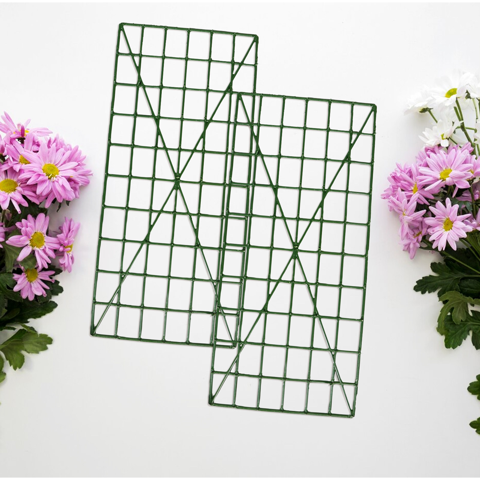 4Pcs PP Flower Wall Rack Weddi - Flower Wall Panel 评论和价格