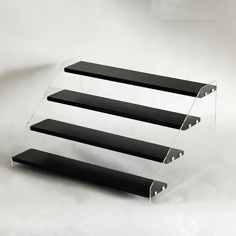 1-7 Step Acrylic Wood Display  - Cupcake Stand Tier 评论和价格