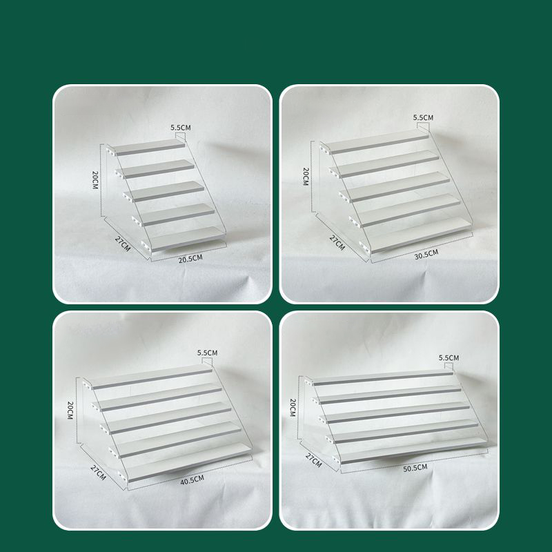 1-7 Step Acrylic Wood Display  - Cupcake Stand Tier 评论和价格