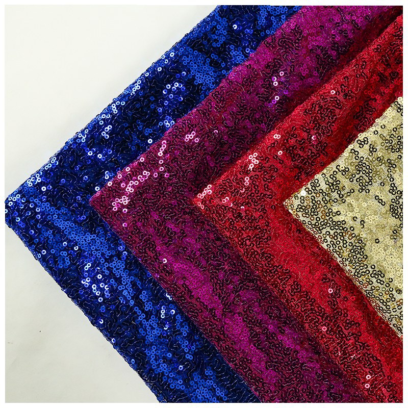 3mm Full Small Sequin Fabric F - Glitter Tablecloth 评论和价格