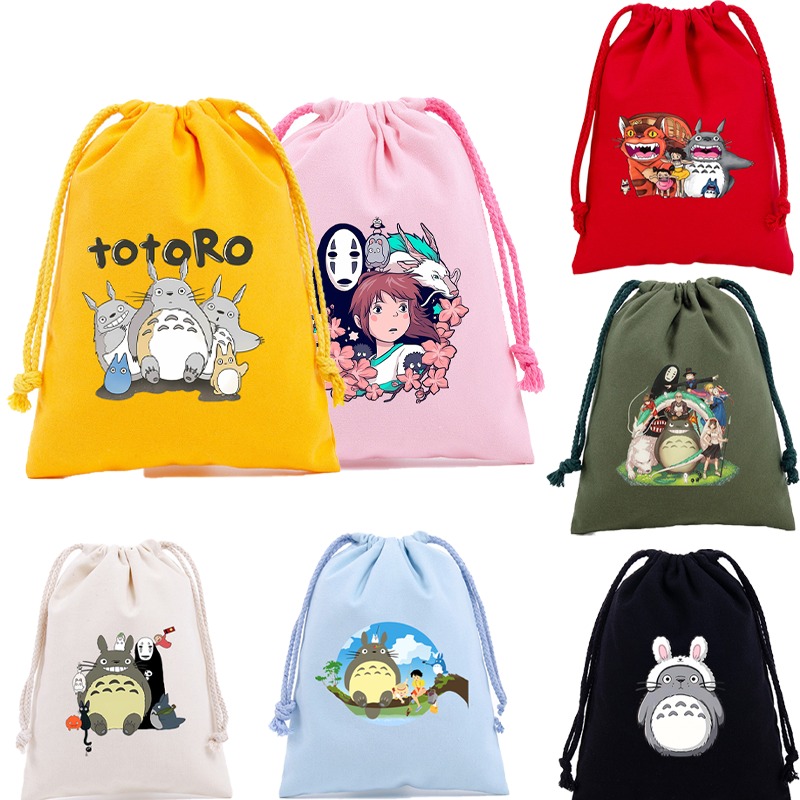 Totoro Cotton Cute Drawstring  - Party Favor Bag 评论和价格