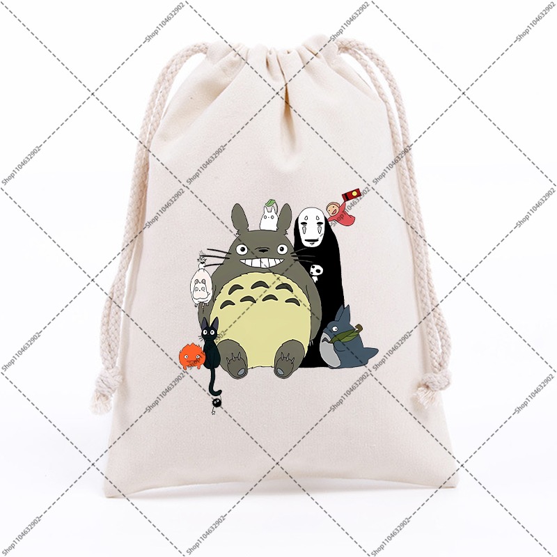 Totoro Cotton Cute Drawstring  - Party Favor Bag 评论和价格